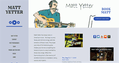 Desktop Screenshot of mattyetter.com